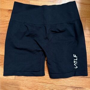 TLF Women's Black Bike Shorts